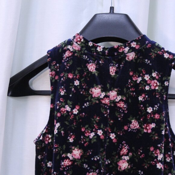 Iz Byer Kids Floral Dress - Black and Pink - Picture 7 of 10